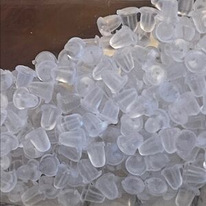 300 pieces silicone earring backs